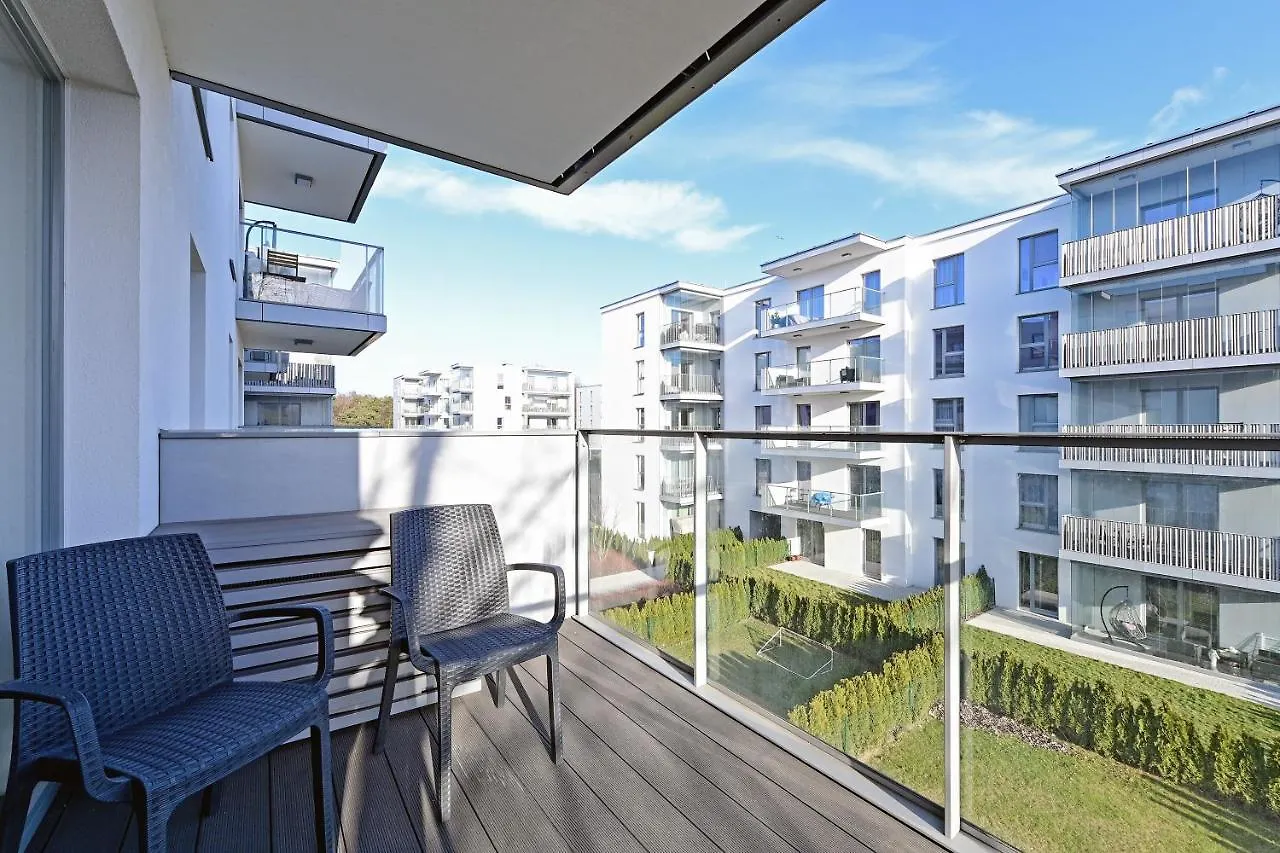 Santorini - Premium Beach Apartment Gdansk Poland